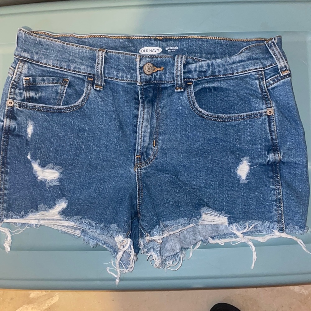 Old Navy MidRise Boyfriend Shorts